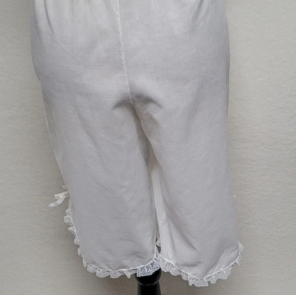 Vintage Henson Kickernick White Lace Edwardian Style Bloomers Knickers Bloomers - Picture 11 of 14